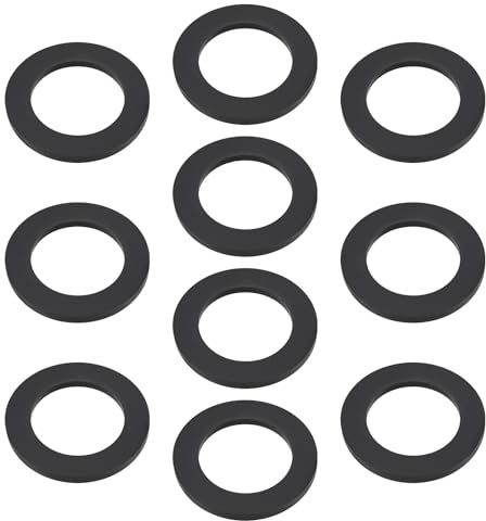 SG Store 10 guarnizioni di tenuta in gomma SBR resistenti all'olio, per uso industriale, automobilistico, domestico e commerciale, diametro interno 25 mm, diametro esterno 38 mm, spessore 3 mm