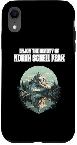 iPhone XR Enjoy the Beauty of North Schell Peak Nevada Mountain NV Case