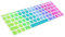 HOMSFOU Keyboard Protector Silicone Cover for Pavilion Washable Laptop Skin Full from Spills Dust and Dirt Professional Look Easy to Install