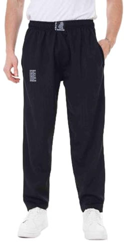 JUSTBRAND Bodybuildinghose Jogginghose Gym Hose Pumperhose Freizeithose Sportbekleidung (DE/NL/SE/PL, Alphanumerisch, M, Regular, Regular, Schwarz)