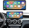 Road Top CarPlay Car Radio Coche, 12,3 Pulgadas Pantalla Táctil de para Mercedes Benz C GLC V Klasse W205 mit NTG 5.0 2015-2018 Jahr, Estéreo de Coche con Bisel Estrecho para CarPlay/Android Auto