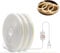 H+H Leipzig LED COB Strip Streifen (Teilmöglichkeit aller 10 cm) + IP20 Netzkabel mit Eurostecker. (02 Meter, Warmweiß, 240LEDs/M, mit Dimmer)