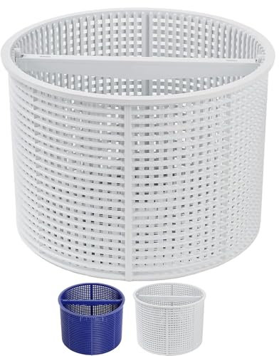 Générique Panier de Skimmer de 18 cm, Panier de Rechange pour Skimmer Standard, pré-Filtre de Piscine, Tamis de 18 cm de diamètre pour Un Retrait Facile, Résistant au Chlore,Stable