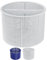 Générique Panier de Skimmer de 18 cm, Panier de Rechange pour Skimmer Standard, pré-Filtre de Piscine, Tamis de 18 cm de diamètre pour Un Retrait Facile, Résistant au Chlore,Stable