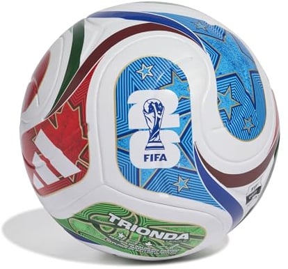 Adidas World Cup League Ball Ball für Unisex-Erwachsene, Weiß, 5 EU