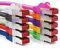 deleyCON 10x 0,5m Câble Patch CAT6 PIMF S/FTP un Blindage CAT-6 RJ45 Câble Réseau Câble Ethernet LAN DSL Routeur Modem Point D'Accès Patch Panels - Multicolore