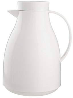 Riess Isolierkanne Weiss 1L 061020 Eva Isolierkannen