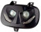 Lichtmaske Doppeloptik R8 schwarz MBK Booster / Yamaha BW's bis 2004