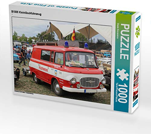CALVENDO Puzzle B1000 Kleinlöschfahrzeug 1000 Teile Puzzle quer | Lege-Größe cm Foto-Puzzle für glückliche Stunden