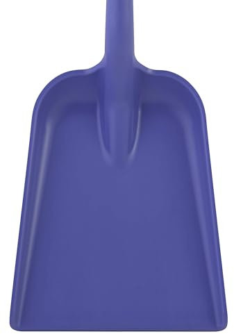 Lichtgewicht schop D-greep, korte steelpolypropyleenhoogte 1040 mm standaard blad (327x271x50 mm)