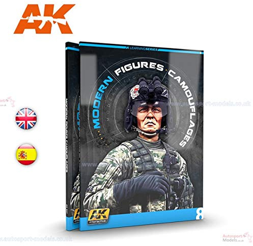AK Interactive Learning Series book #8 ~ Modern Military Figures and Camouflages