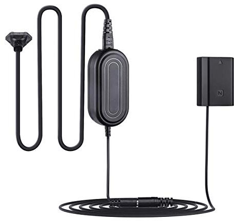 Fomito NP-FZ100 AC Power Adapter Kit Replacement for Sony BC-QZ1 Battery Charger, Compatibe with Alpha A7 III, A7R III, A9, A9R, A9S, A6600 Cameras