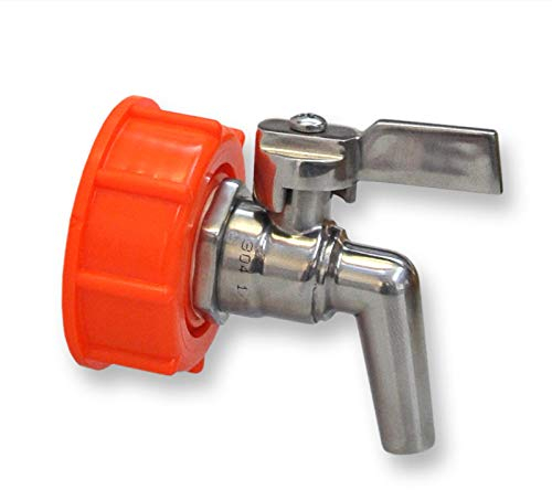 plasteo® Speidel Original Edelstahl Auslaufhahn Zapfhahn passend für alle Speidel Most- und Gärfässer