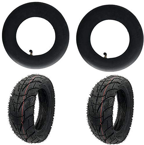 Liseng 10 10X3.0 80/65-6 StraaEn Reifen Elektroroller Verdicken Verbreitern Den Aufblasbaren Reifen für 10X Pneumatikteil,2x Innenrohr,2x Außenrohr