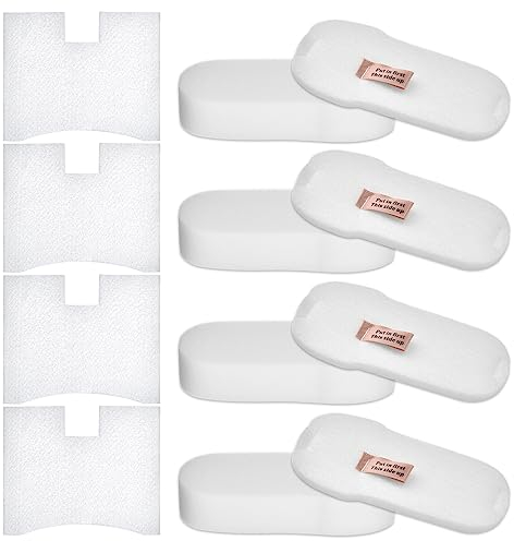 Filter Replacement for Shark HZ500UK, HZ500UKT, HZ500, HZ2000, HZ2002, HZ251 Anti Hair Wrap DuoClean Corded Stick Vacuum Cleaner, Part XFFKHZ2000, XPMFHZ2000, XFFK500UKT（4 Pack）