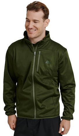 DANISH ENDURANCE Herren Soft Shell Jacke 1 Pack Grün XL