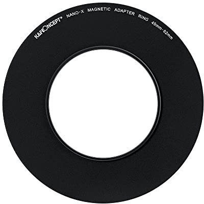 K&F Concept Step Up Ring magnetischer Filter-Adapterring 49mm-82mm (Nur kompatibel mit K&F Concept Magnetfiltern)