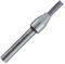 Rennie Tools - 4.5mm Cutting Diameter x 12mm Flute x 1/4 Shank TCT Tipped 2 Flute Straight Router Cutter Bit Compatible With Makita Bosch Trend Katsu Dewalt Router Etc. 4.5mm Router Bit