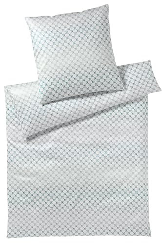 Joop! Bettwäsche Cornflower Gleam 4106 Aqua - 04 80x80 cm - 135x200 cm