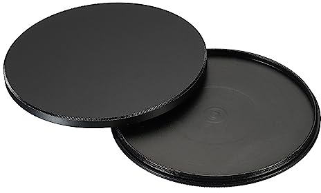 PATIKIL 77mm Lens Cap, Black Aluminum Alloy, Polarizer & Neutral Density Filter Stack Cap, Minimalist Design