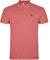 S&C - Polo Hombre Manga Corta Algodón 100%, Color Liso, Estilo Casual, Cuello 3 Botones, Diseñado en España, Tejido Punto Piqué, Corte Regular, Talla Ajustada, Coral, XL