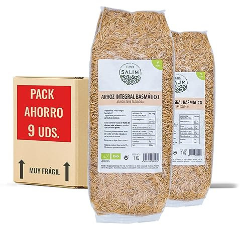 ECO SALIM - ARROZ INTEGRAL BASMATICO BIO PACK 9 UDS.