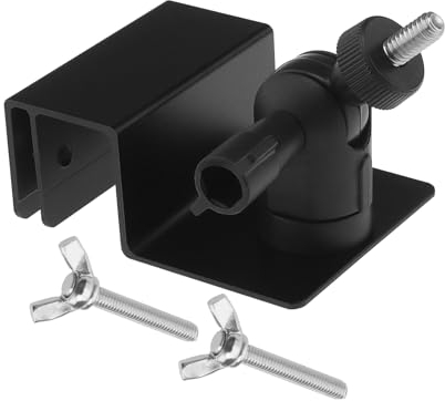 LT Easiyl Support de Gouttière pour Panneau Solaire en Alliage d'aluminium ABS Résistant aux Intempéries Versions de Panneau Solaire Compatible avec Arlo HD/Light/Utra/Pro 2/Pro, Noir