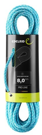 Edelrid - Guide Assist Pro Dry 8mm, dynamische Zubehörstraße - icemint, 40 mt