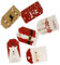 SOLUSTRE 72 Stk Weihnachtsaufzug Weihnachts-namensschilder Bedruckbare Geschenkanhänger Frohe Weihnachten Geschenkanhänger Wintergeschenkanhänger Weihnachtsdeko Papier Weihnachtsbaum Mini