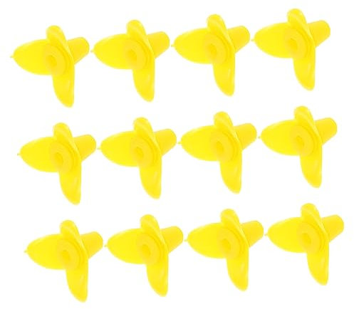Didiseaon 12pcs Hummingbird Bird Feeder Flower Hummingbird Port Replacement Hummingbird Accessories Hummingbird Feeder Accessories Flower Accessories Bird Feeder Parts Ring Camera Plastic