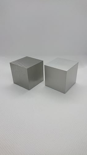 38,1mm/1,5 Zoll Würfel/Cube aus Wolfram(~1,06kg) und Aluminium(~0,15kg)
