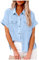 Womens Tops Size 14 UK Tops for Women UK Top Women Plus Size Tops Built in Bra Tops Women Designer Tops for Women UK Vest Top with Built-in Bra Long Sleeve T Shirts Women Turquoise XL