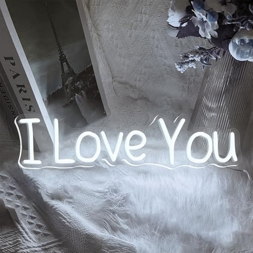 Light Up Sign I Love You Room Decorations Neon Signs For Bedroom for Man Cave Led Light Birthday Party Various Color and Size Business Personalized Gifts Presents