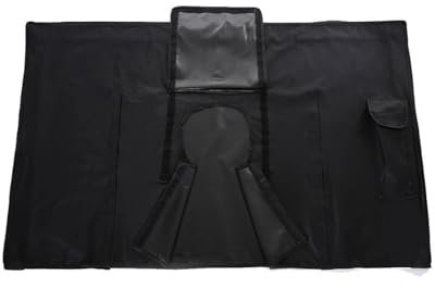 Telo Copri Tavolo per Esterno Copertura Copertura Per Schermo TV Protezione Universale Resistente Alle Intemperie Custodia Impermeabile Antipolvere Per Televisore Da 22-65'' Con(Nero,30x32inch)