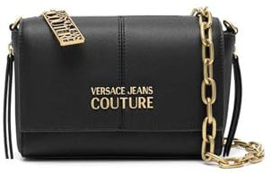 Versace Jeans Couture Damen Schultertasche 75VA4BG2, schwarzes, Einheitsgröße