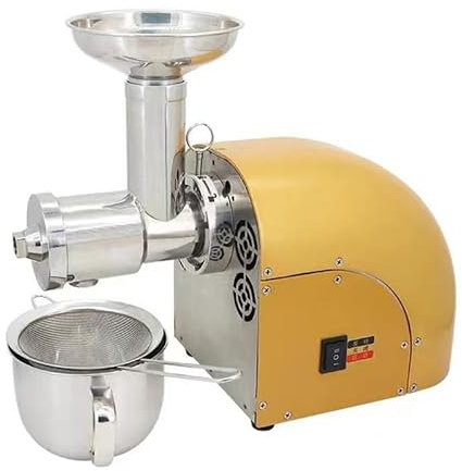 Extracteur de jus à mastication lente 250 W, machine à jus centrifuge en acier inoxydable avec fonction d'inversion, machines électriques de séparation de marc, pour jus de noix de coco, jus de pomme