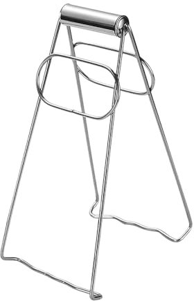 Stainless Steel Hot Bowl Clip Pot Foldable Dish Holder Steamer Lifter Picker Heat Insulation Plate Tong Anti-hot Clamp Gripper for Kitchen (M: 23.5 * 11.2cm / 9.25 * 4.41inch)