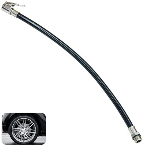 Reifenfüller, Reifen voller Schlauch, Gewinde Reifenfüllschlauch, Ventilverlängerung Autoventil Set, Draht 13 mm, für Autos und Motorräder, Fahrräder