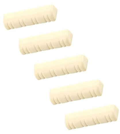VICASKY 5pcs Mandolin Guitar Accessories String Mandolin Nut Guitar Nut Blank Saddle