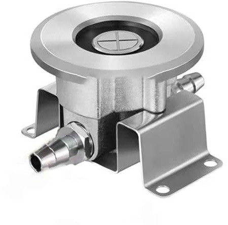 Adapter zur Reinigung von Bierfässern,auslaufsicheres Reinigungswerkzeug aus Edelstahl,Zubehör for Bierfasskupplungen mit starker Reinigungswirkung,Adapterzubehör(A-type)