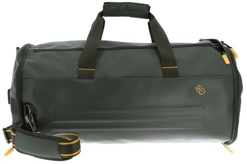 MANDARINA DUCK Travel Bag Smart Duck Duffle Pine Green Khaki