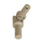 Genouillère aluminium - Rond 9,9 mm mâle