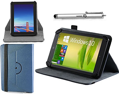 Navitech Housse étui Folio Bleu avec Stylet Compatible avec Artizlee Tablette Tactile ATL-16 7