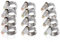 Rovtop 12 Stück Schlauchschellen Set Spannbereich 10-16 mm Bandbreite 9 mm