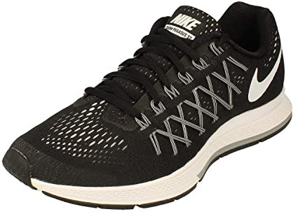 NIKE Womens Air Zoom Pegasus 32 Running Trainers 749344 Sneakers Shoes (UK 4.5 US 6 EU 38, Black White Pure Platinum 001)