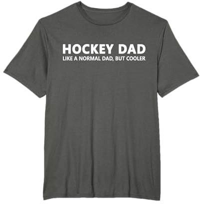 Hockey Padre Hockey su ghiaccio Papà Maglietta