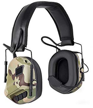 WoSporT Casque de communication tactique avec réduction du bruit