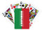 Hungría País Bandera Nombre Póker Jugando Tarjeta Mágica Divertida Juego de Mesa