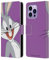 Head Case Designs Licenza Ufficiale Looney Tunes Bugs Bunny Caratteri Custodia Cover in Pelle a Portagoglio Compatibile con Apple iPhone 14 PRO Max