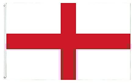 5x3ft Double Sided England National Flag Banner with Two Brass Grommets, Flags Banner, Large England Flags for Parade, Patriotic Activities, Garden Home Decoration